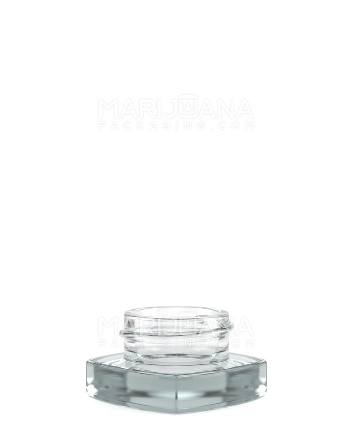 Clear Glass Pillow Concentrate Jar | 32mm - 5mL | Sample Image