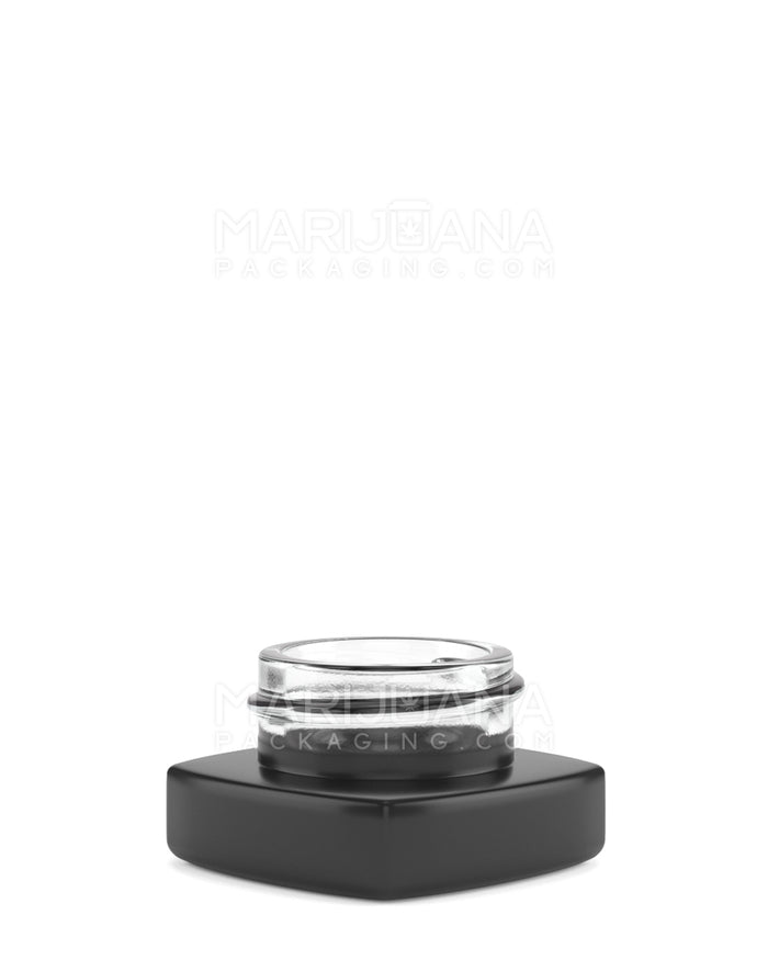 Matte Black Glass Pillow Concentrate Jar | 38mm - 9mL | Sample Image