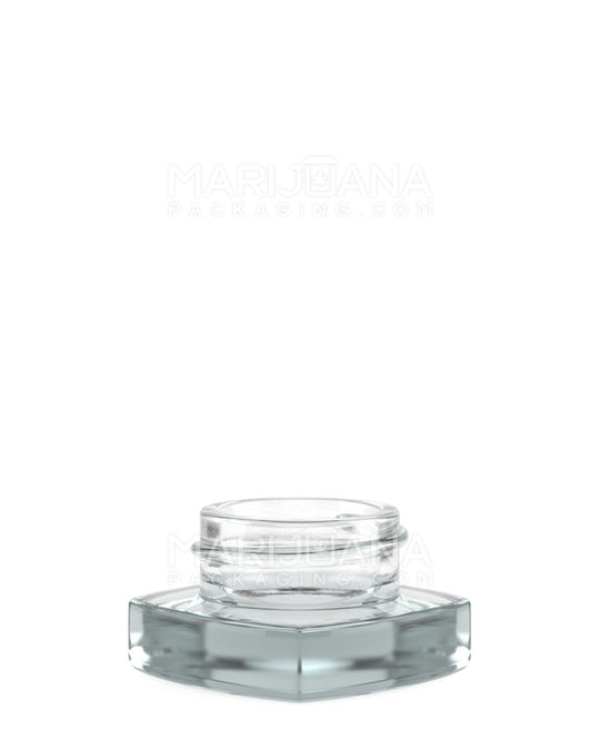 Clear Glass Pillow Concentrate Jar | 38mm - 9mL | Sample - 1