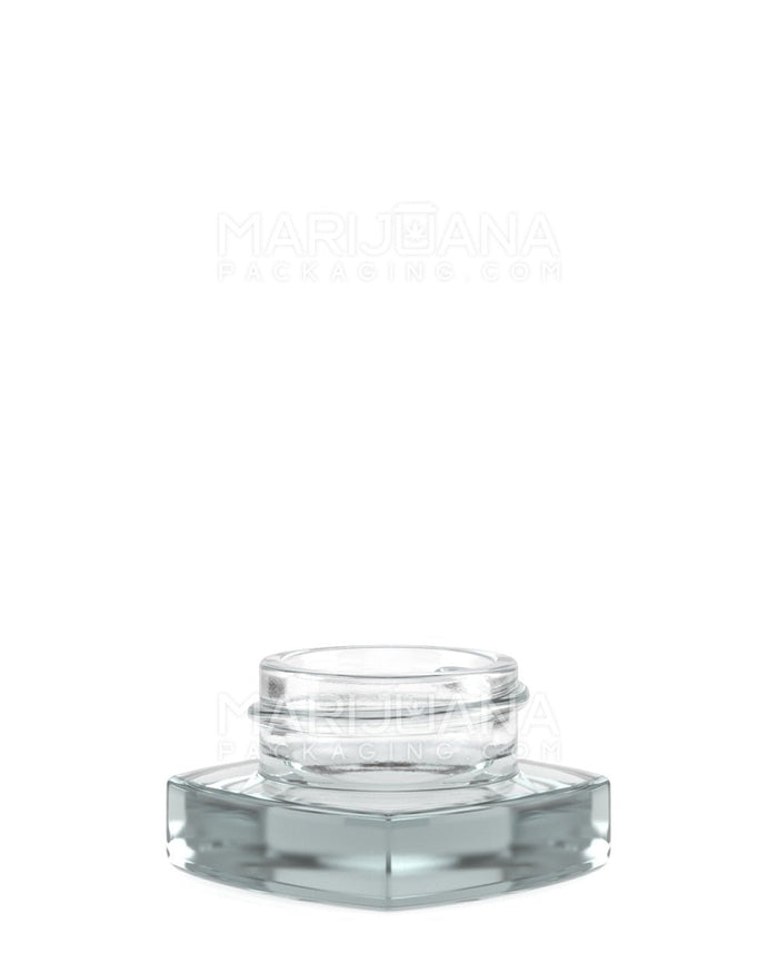 Clear Glass Pillow Concentrate Jar | 38mm - 9mL | Sample Image