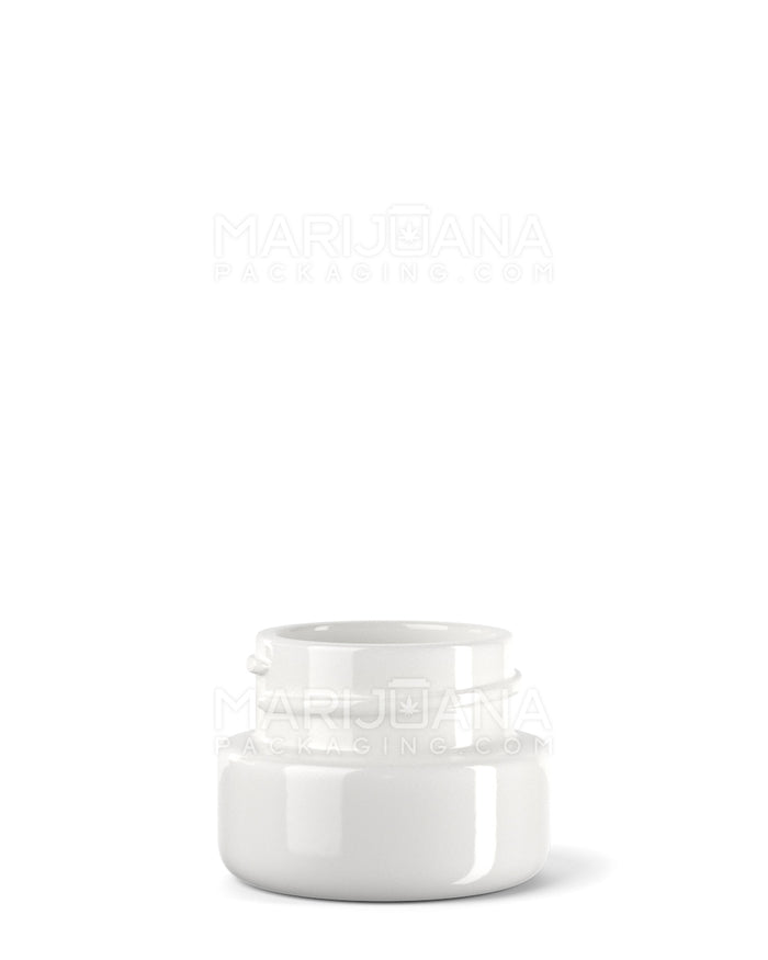 Glossy White Glass Concentrate Containers | 29mm - 5mL - 300 Count Image