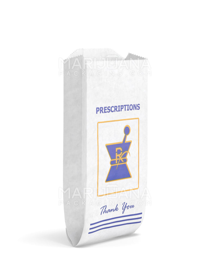 Pharmacy Prescription Bags | Medium - Kraft | Sample Image