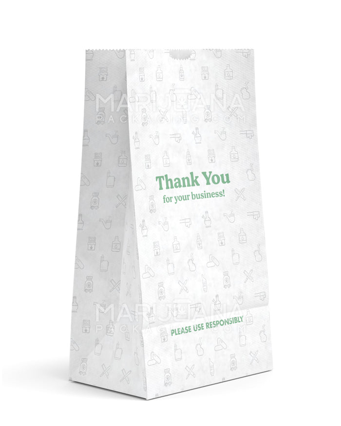 Thank You Bags | X Large - Kraft | Sample Image