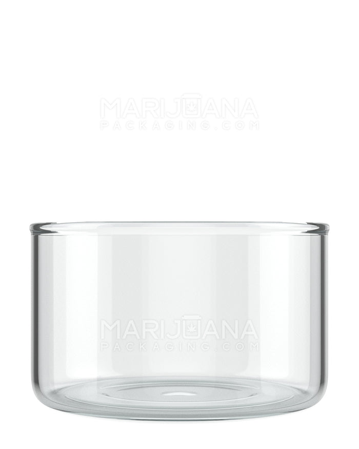 Wide Mouth Straight Sided Clear Glass Jars | 100mm - 10oz | Sample Image