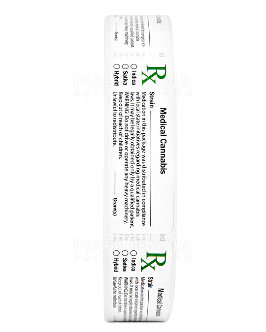 Generic Medical Marijuana Universal Labels | 3in x 1in - Rectangle - 1000 Count - 2