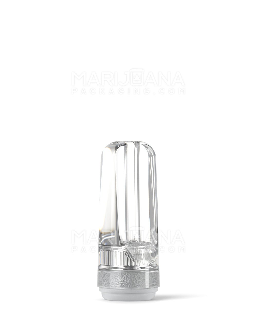 RAE | Flat Vape Mouthpiece for Arbor Press Plastic Cartridges | Clear Plastic - Arbor Press - 3600 Count - 2