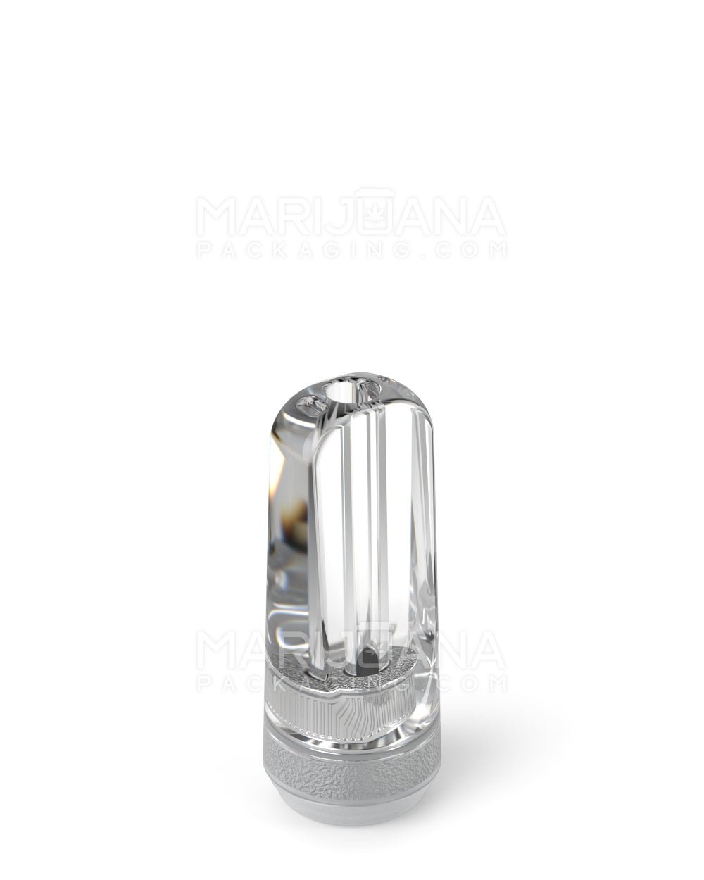 RAE | Flat Vape Mouthpiece for Arbor Press Plastic Cartridges | Clear Plastic - Arbor Press - 3600 Count - 3