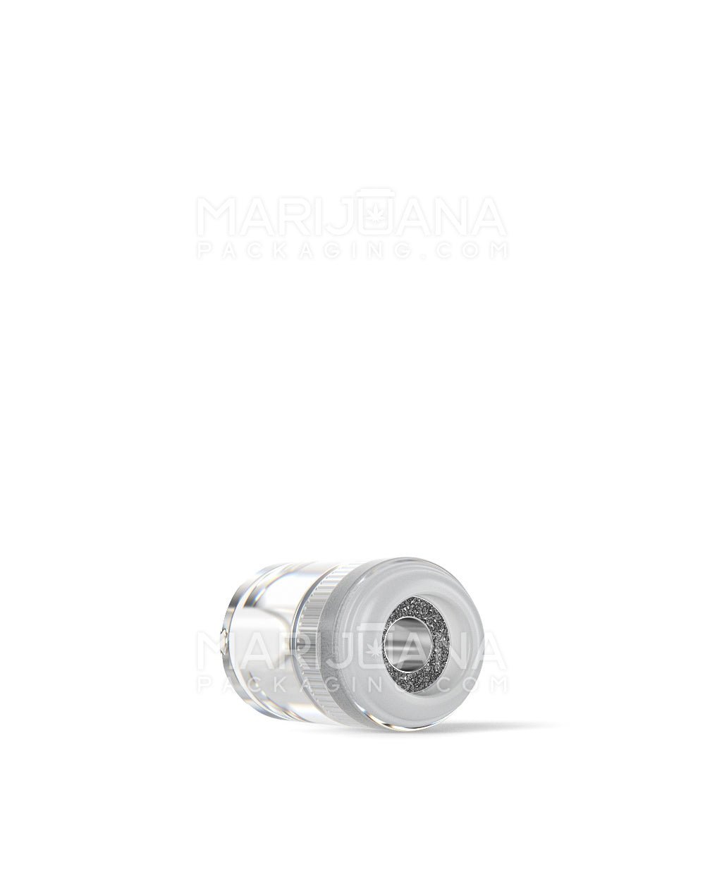 RAE | Round Vape Mouthpiece for Arbor Press Plastic Cartridges | Clear Plastic - Arbor Press - 100 Count - 6