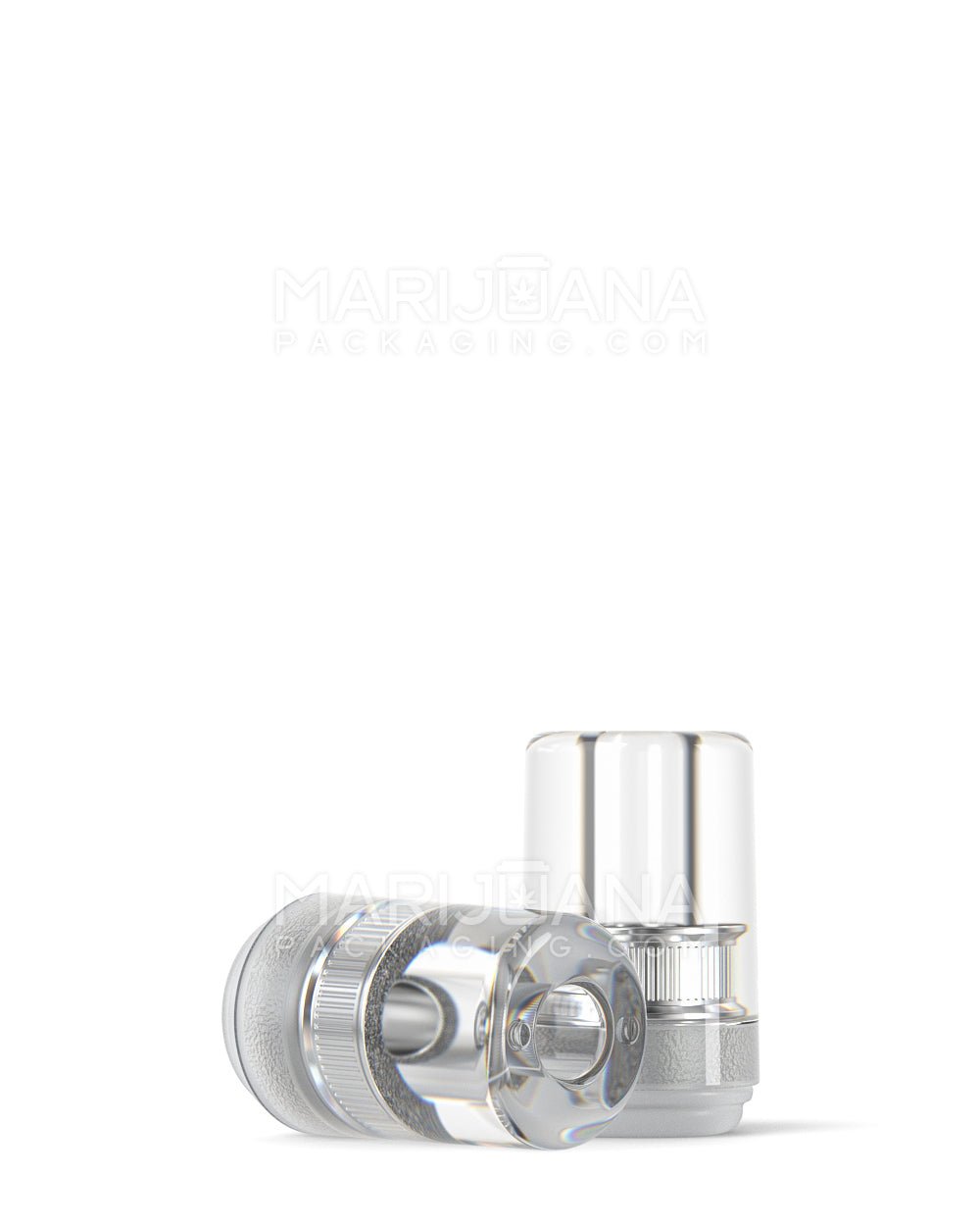 RAE Round Vape Mouthpiece for Arbor Press Plastic Cartridges | Clear Plastic - Arbor Press | Sample - 1