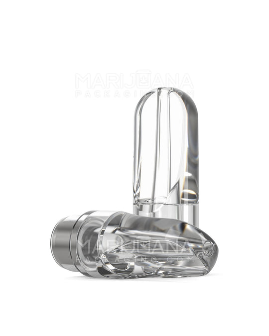 AVD Flat Mouthpiece for Plastic Cartridge | Clear Plastic - Press On | Sample - 1