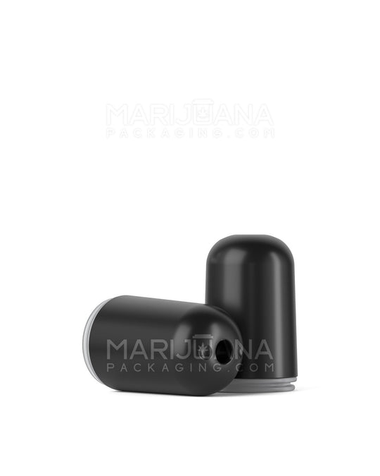 AVD Round Mouthpiece for Glass Cartridge | Black Plastic - Screw On | Sample - 1