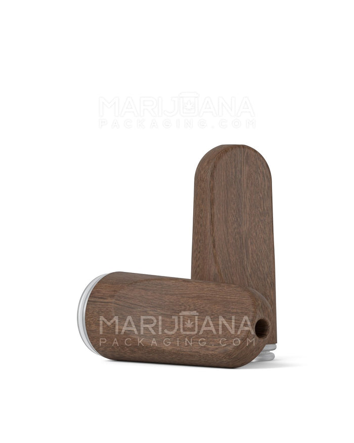 AVD Flat Mouthpiece for Glass Cartridge | Natural Wood - Screw On | Sample Image