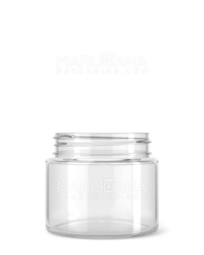 Straight Sided Clear Plastic Jars | 53mm - 3oz | Sample Image