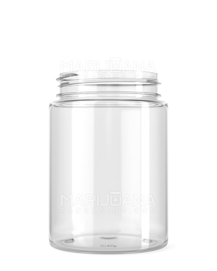 Straight Sided Clear Plastic Jars | 53mm - 6oz | Sample Image