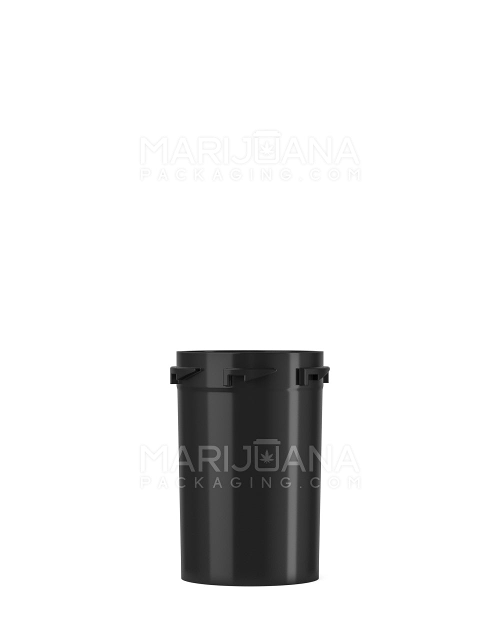 Child Resistant Opaque Black Push Down & Turn Cap Vial | 20dr - 3.5g | Sample - 2