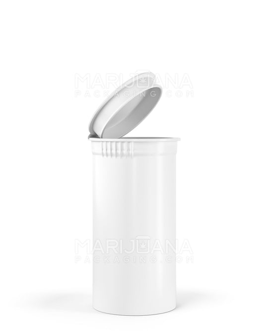 Child Resistant & Sustainable 100% Biodegradable Opaque White Pop Top Bottles | 13dr - 2g | Sample - 1