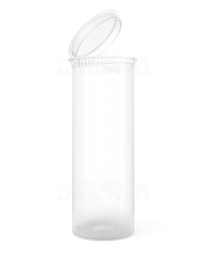 Child Resistant & Sustainable 100% Biodegradable Clear Pop Top Bottles | 60dr - 14g | Sample Image