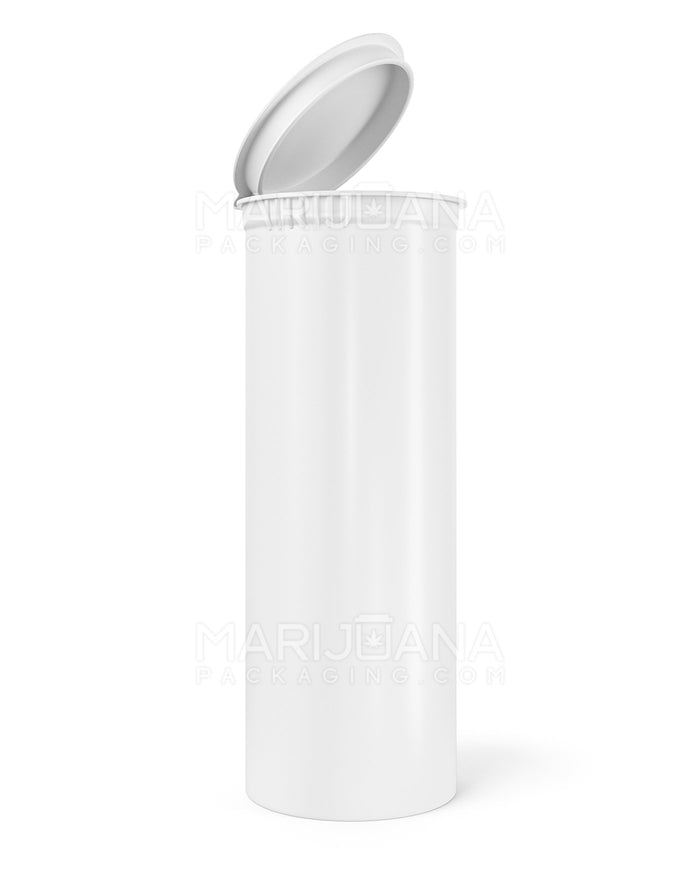 Child Resistant & Sustainable 100% Biodegradable Opaque White Pop Top Bottles | 60dr - 14g | Sample Image