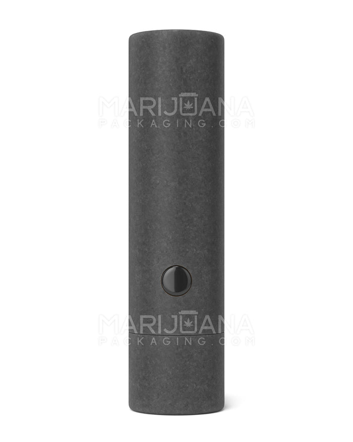 Child Resistant & Sustainable 100% Recyclable Cardboard Vape Cartridge Tube w/ Press Button | 95mm - Black | Sample Image