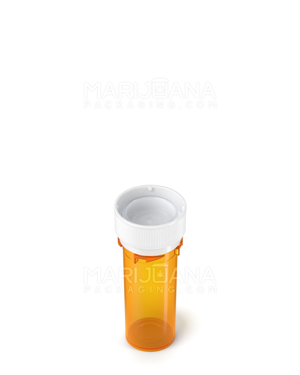 Child Resistant | Amber Reversible Cap Vials | 8dr - 1g - 410 Count - 5