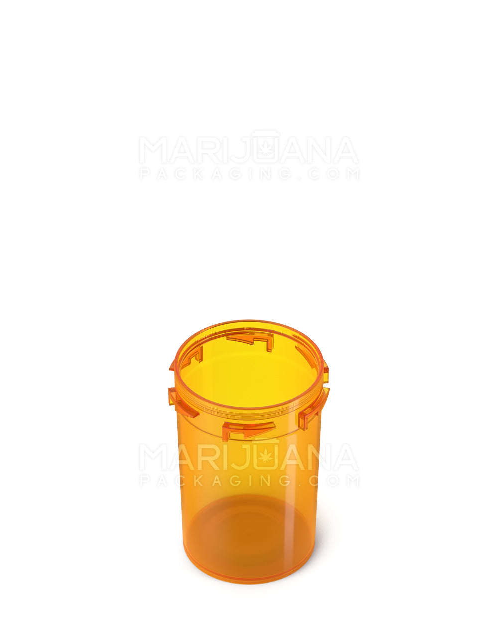 Child Resistant | Amber Reversible Cap Vials | 20dr - 3.5g - 240 Count - 6