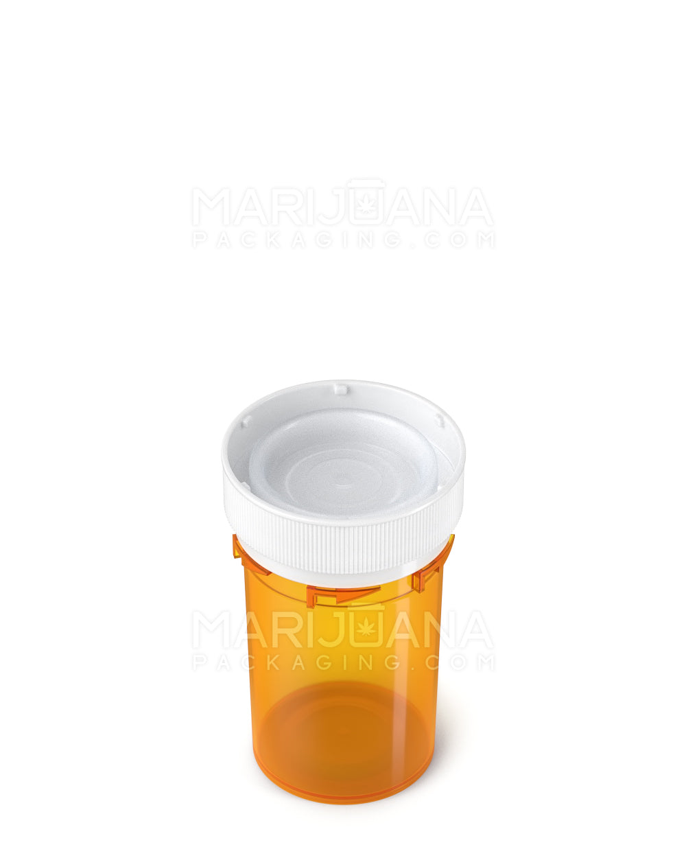 Child Resistant | Amber Reversible Cap Vials | 20dr - 3.5g - 240 Count - 5