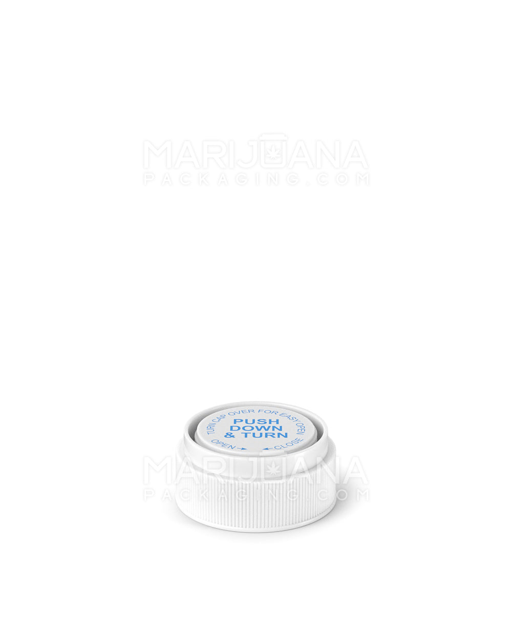 Child Resistant | Blue Reversible Cap Vials | 16dr - 3g - 230 Count - 13