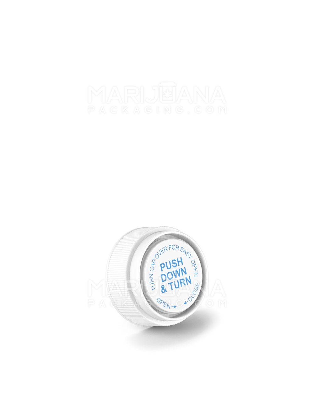 Child Resistant | Blue Reversible Cap Vials | 16dr - 3g - 230 Count - 11