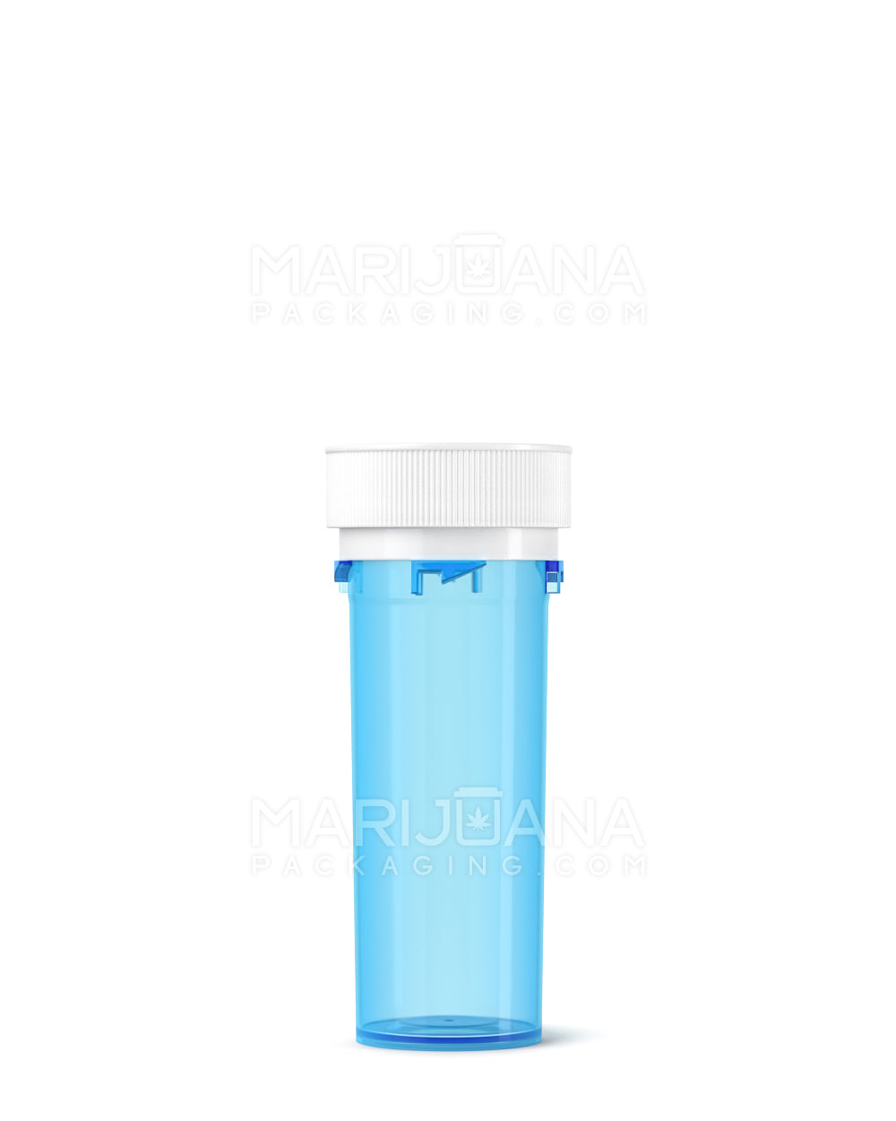 Child Resistant | Blue Reversible Cap Vials | 16dr - 3g - 230 Count - 2