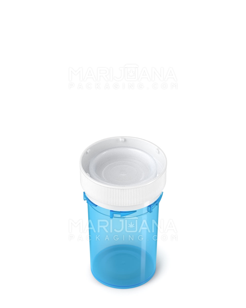 Child Resistant | Blue Reversible Cap Vials | 20dr - 3.5g - 240 Count - 5