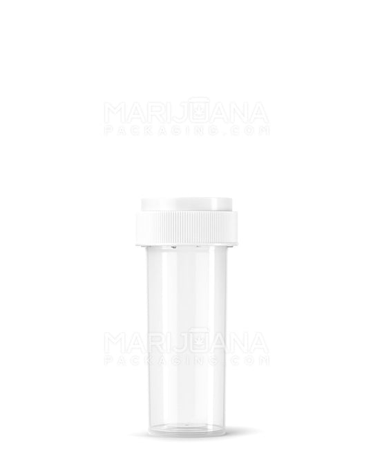 Child Resistant Clear Reversible Cap Vials | 16dr - 3g | Sample - 1