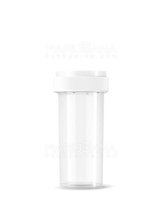 Child Resistant Clear Reversible Cap Vials | 30dr - 7g | Sample - 1