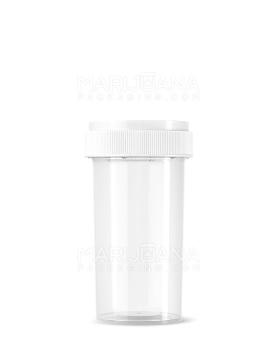 Child Resistant Clear Reversible Cap Vials | 40dr - 10g | Sample - 1