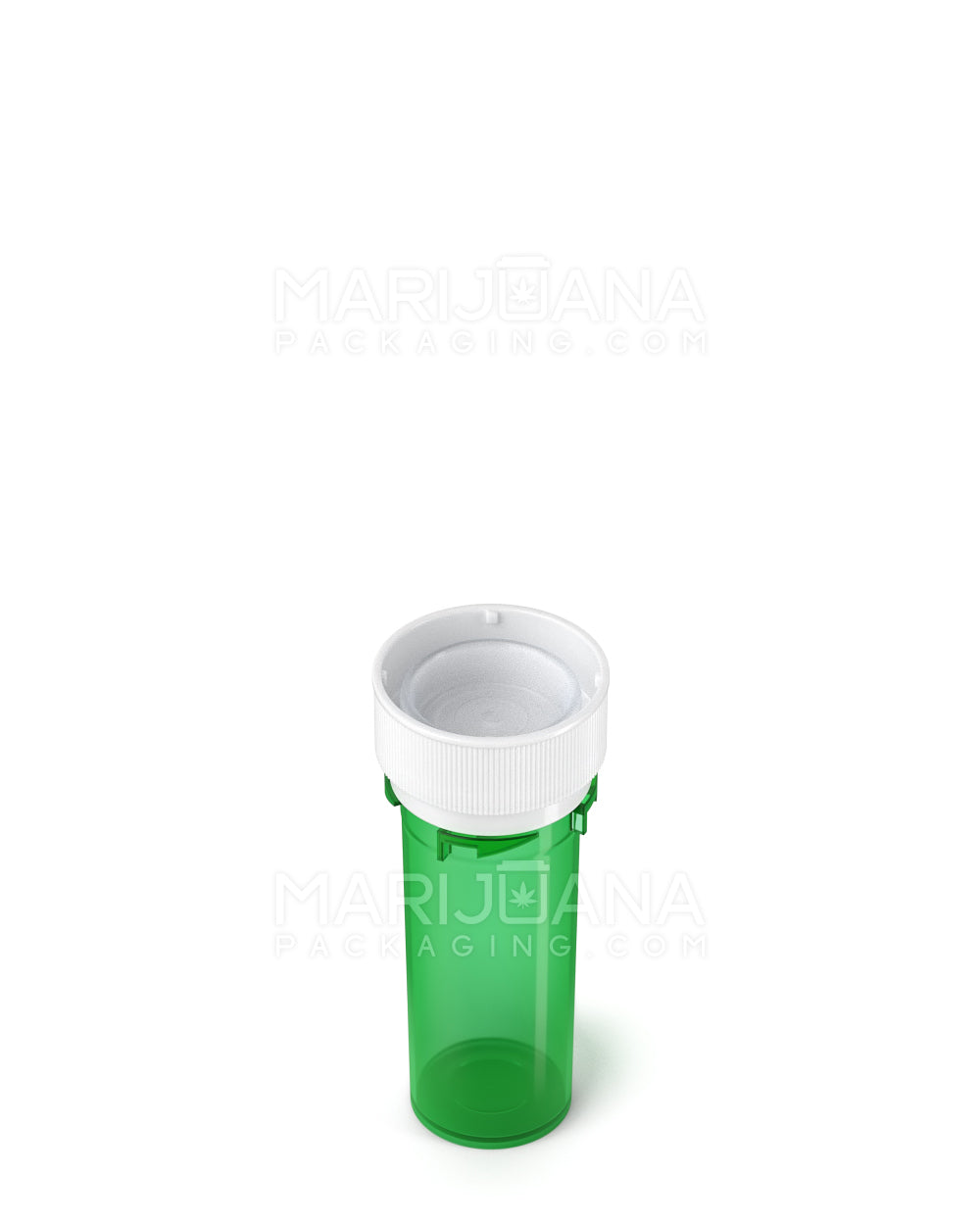 Child Resistant | Green Reversible Cap Vials | 8dr - 1g - 410 Count - 5