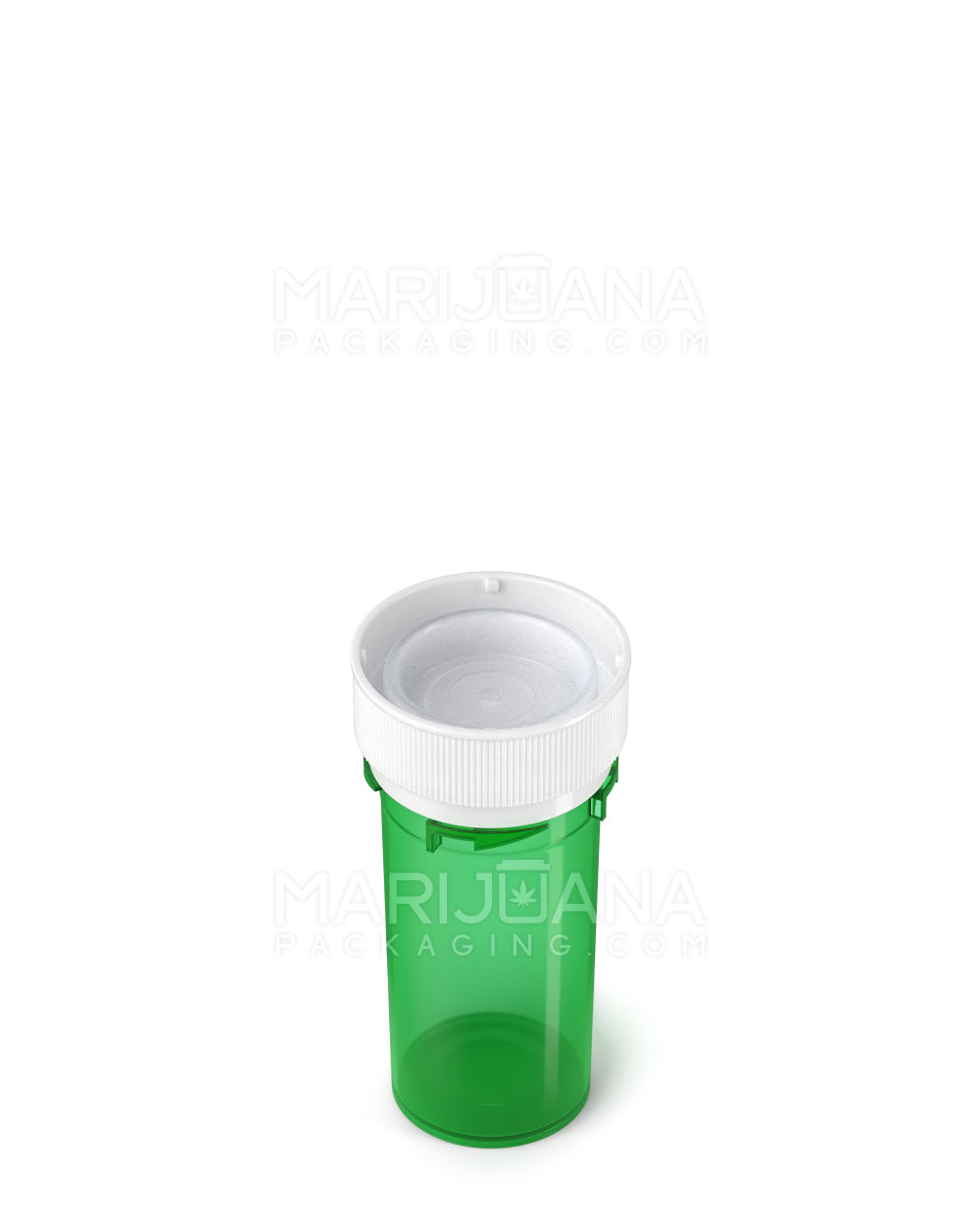 Child Resistant | Green Reversible Cap Vials | 13dr - 2g - 275 Count - 5