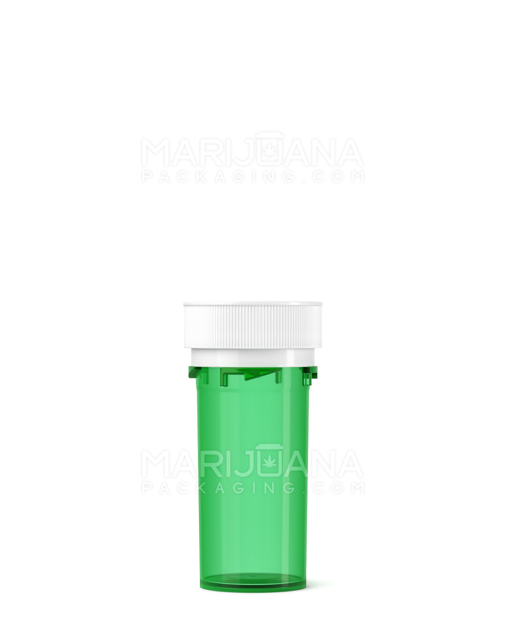 Child Resistant | Green Reversible Cap Vials | 13dr - 2g - 275 Count - 2