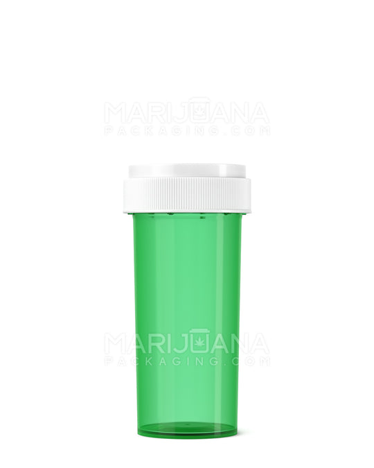 Child Resistant Green Reversible Cap Vials | 30dr - 7G | Sample - 1