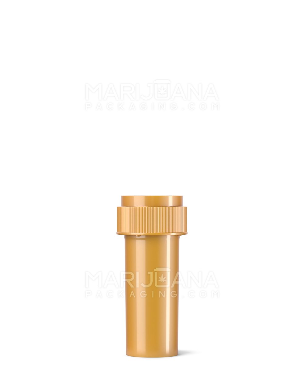 Child Resistant Opaque Gold Reversible Cap Vials | 8dr - 1g | Sample - 1