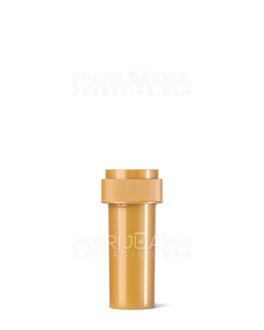 Child Resistant Opaque Gold Reversible Cap Vials | 8dr - 1g | Sample - 1