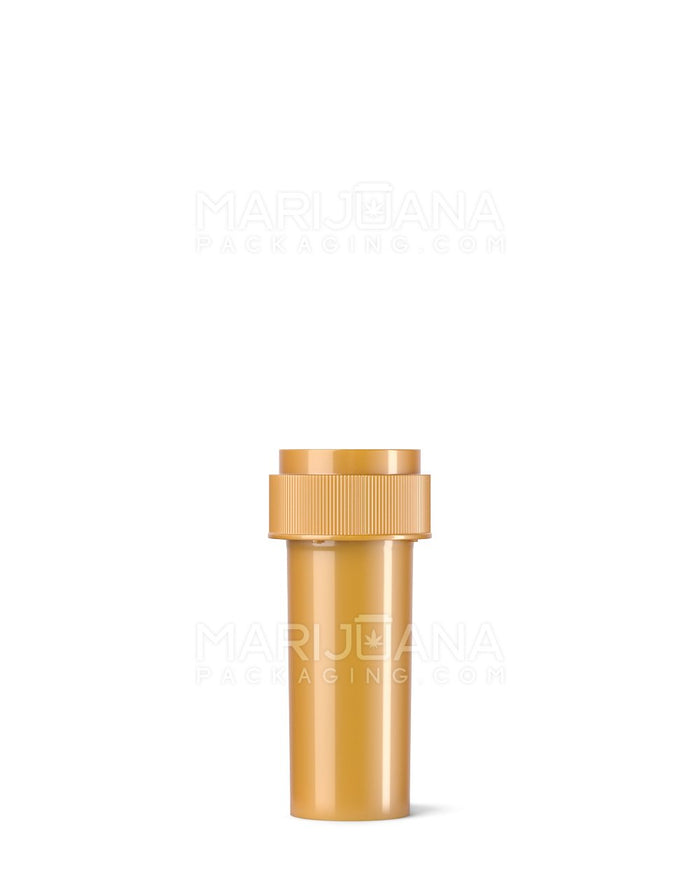 Child Resistant Opaque Gold Reversible Cap Vials | 8dr - 1g | Sample Image