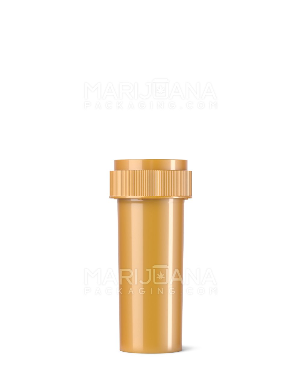 Child Resistant Opaque Gold Reversible Cap Vials | 16dr - 3g | Sample - 1