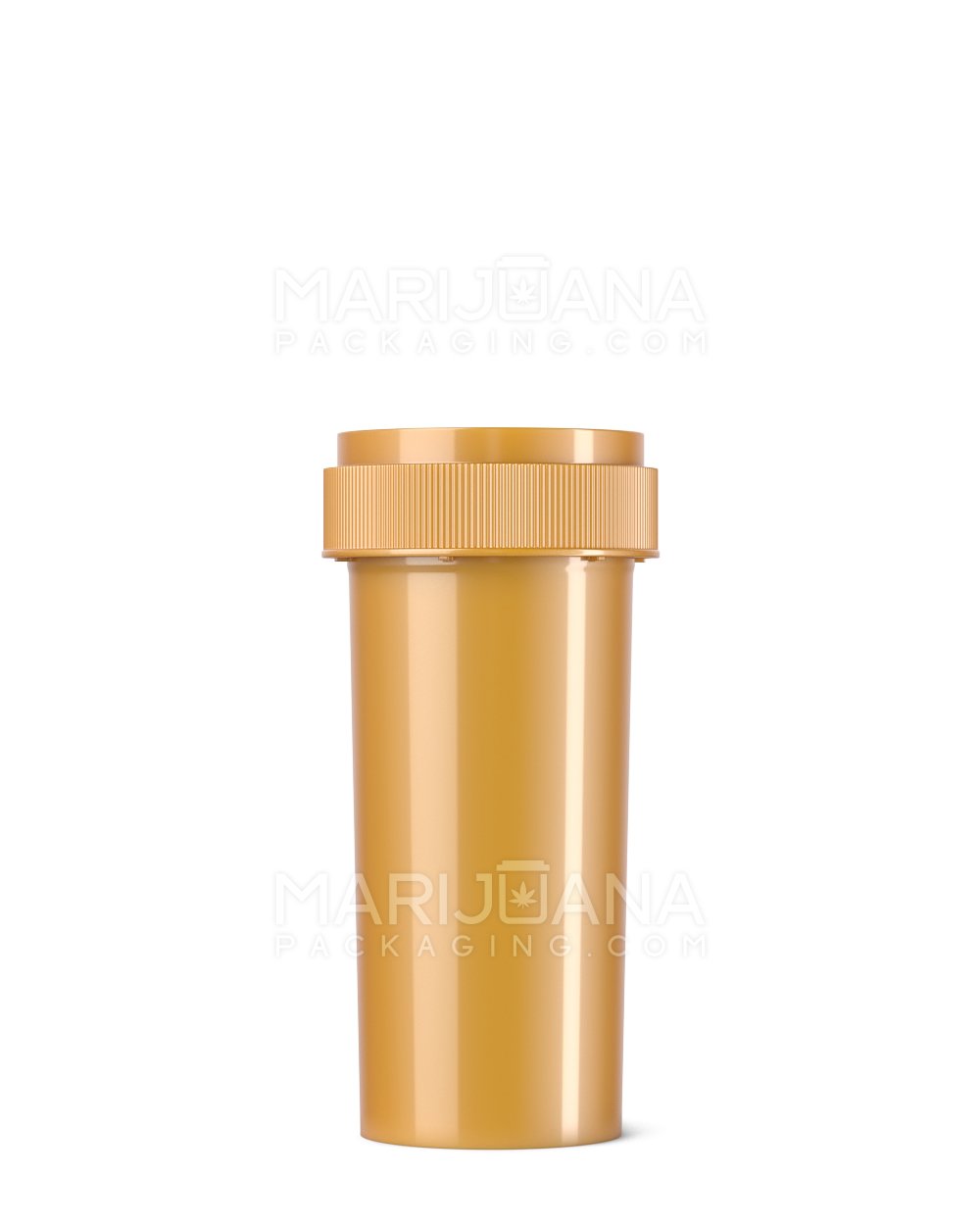 Child Resistant Opaque Gold Reversible Cap Vials | 30dr - 7g | Sample - 1