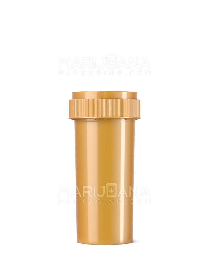 Child Resistant Opaque Gold Reversible Cap Vials | 30dr - 7g | Sample Image