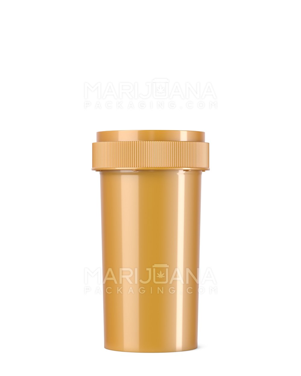 Child Resistant Opaque Gold Reversible Cap Vials | 40dr - 10g | Sample - 1