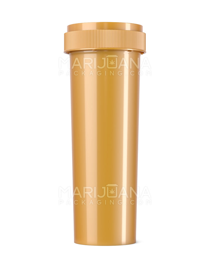 Child Resistant Opaque Gold Reversible Cap Vials | 60dr - 14g | Sample Image