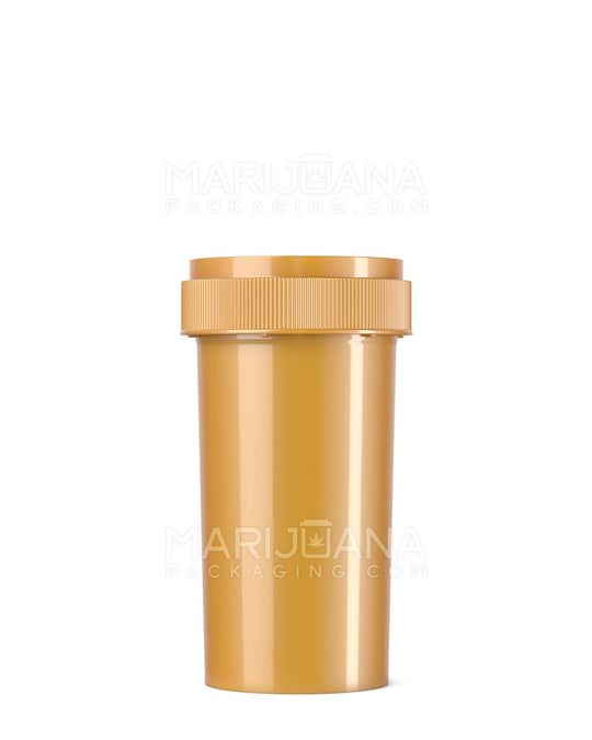 Child Resistant Opaque Gold Blank Cap Reversible Vials | 40dr - 10g | Sample - 1