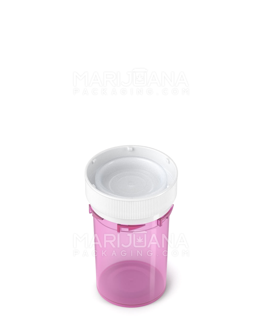 Child Resistant | Pink Reversible Cap Vials | 20dr - 3.5g - 240 Count - 5