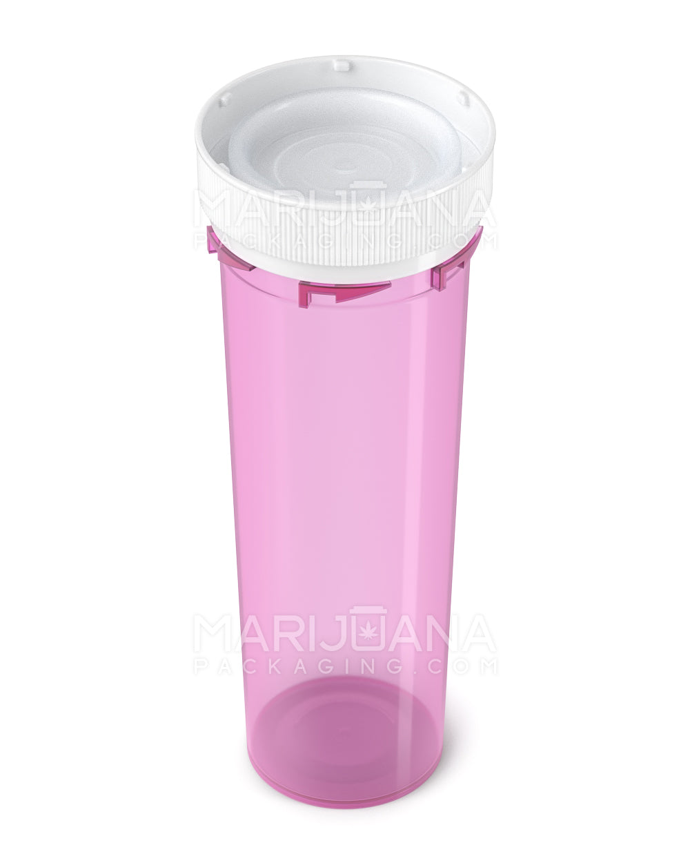 Child Resistant | Pink Reversible Cap Vials | 60dr - 14g - 100 Count - 5