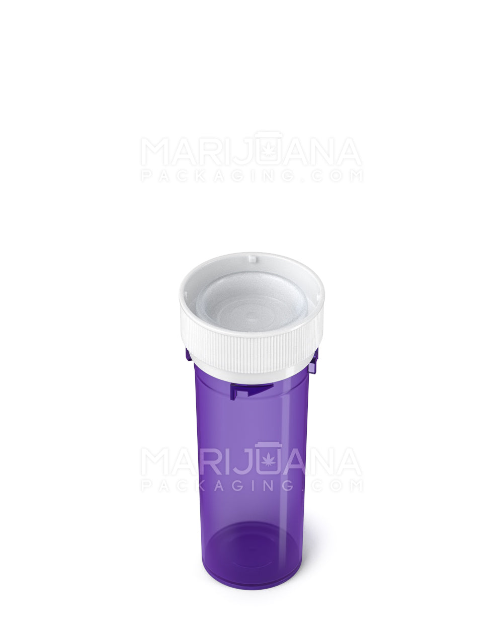 Child Resistant | Purple Reversible Cap Vials | 16dr - 3g - 230 Count - 5