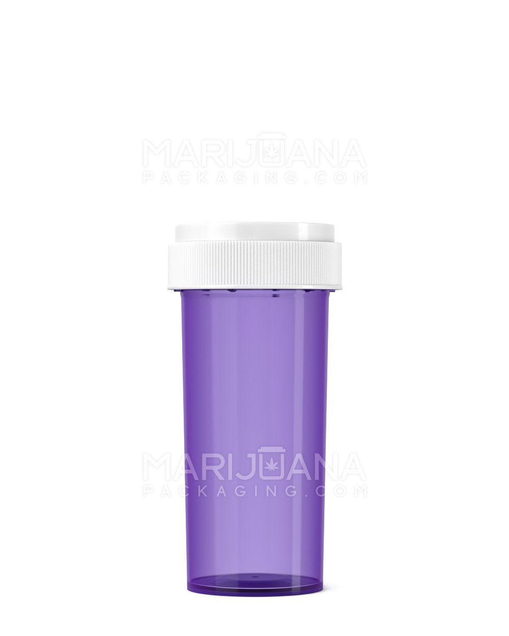 Child Resistant Purple Reversible Cap Vials | 30dr - 7g | Sample - 1